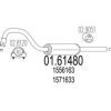 MTS 01.61480 End Silencer
